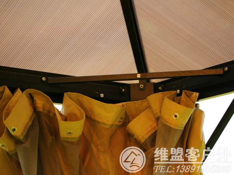 維盟客傘業(yè) 陜西鋁合金涼亭 戶外遮陽光羅馬蓬 餐廳雨棚 別墅庭院